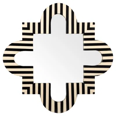 Pre-owned Matteo Cibic Wings Wall Console Mirror By  In Sand