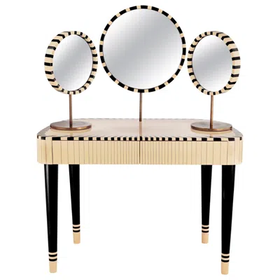 Pre-owned Matteo Cibic Woman In Paris Vanity Table By  In Sand