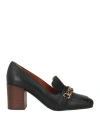 Matteo Pitti Bologna Woman Loafers Black Size 6.5 Calfskin