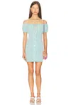 Matthew Bruch Bubble Tie Mini Dress