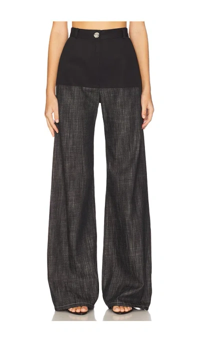 MATTHEW BRUCH HIGH-WAIST COMBO PANT