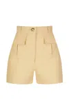 Matthew Bruch Linen-blend Cargo Shorts