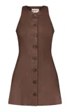 Matthew Bruch Vest Mini Dress