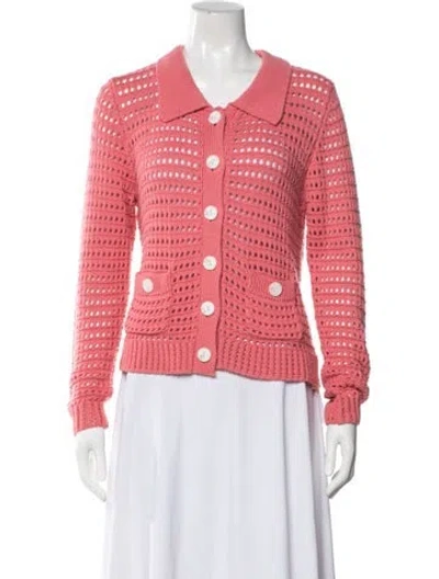 Pre-owned Matthew Bruch Nylon Sweater In Pink