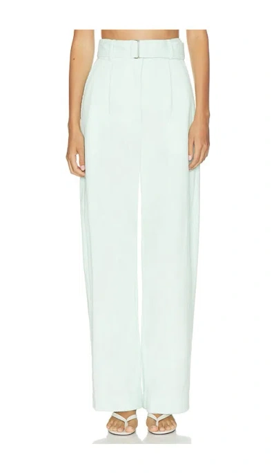 Matthew Bruch Pleated Barrel Trouser In Animal Print