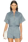 Matthew Bruch Popover Top In Multi