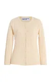 Matthew Bruch Ribbed Knit Cardigan