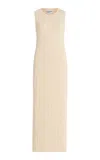 Matthew Bruch Ribbed-knit Midi Tank Dress
