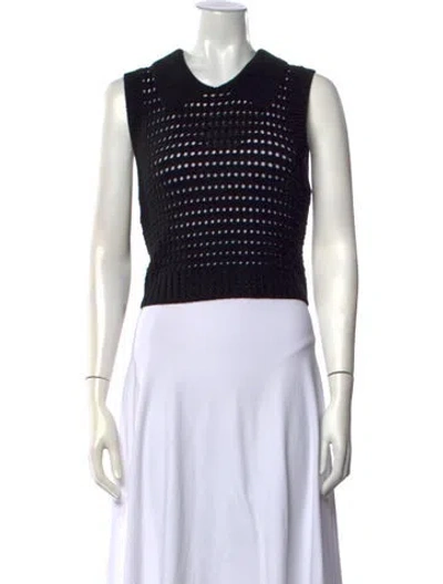 Pre-owned Matthew Bruch Sweater In Black