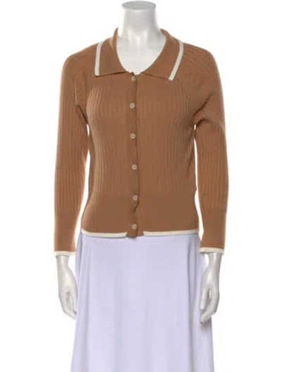 Pre-owned Matthew Bruch Sweater In Brown