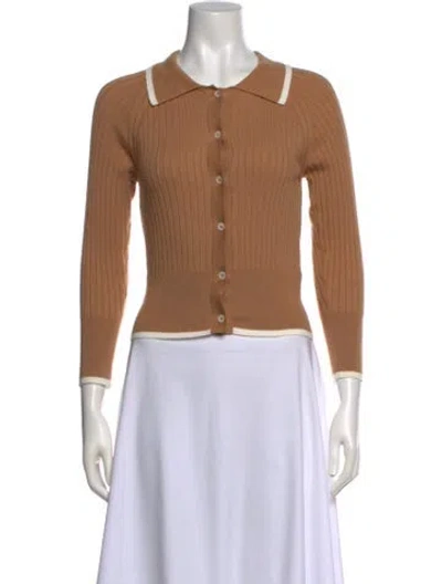 Pre-owned Matthew Bruch Sweater In Brown