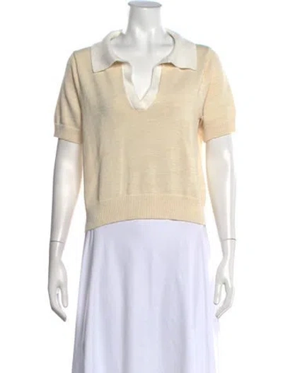 Pre-owned Matthew Bruch Sweater In Neutrals