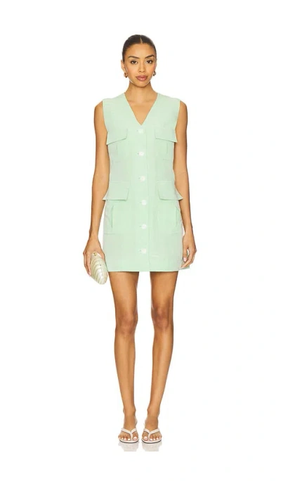 Matthew Bruch Vest Mini Dress
