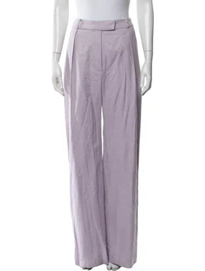 Pre-owned Matthew Bruch Wide Leg Pants W/ Tags In Purple