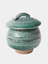 Matthew Foster Ceramic Patterned Lidded Jar