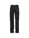 Matthew Williamson Boro Patchwork Jeans In Black