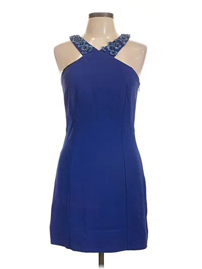 Pre-owned Matthew Williamson Cocktail Dress In Blue