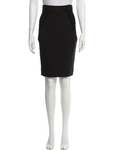 Pre-owned Matthew Williamson Knee-length Skirt In Black
