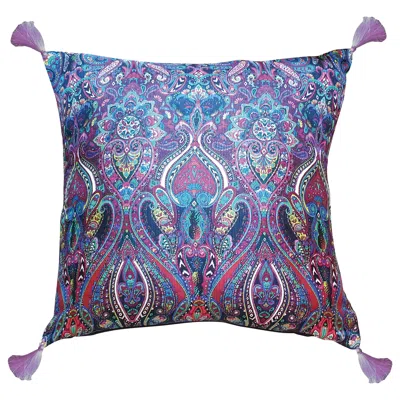 Pre-owned Matthew Williamson Les Ottomans, 'silk Cushion' By  In Gray