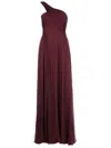 Matthew Williamson Off Shoulder Gown In Red