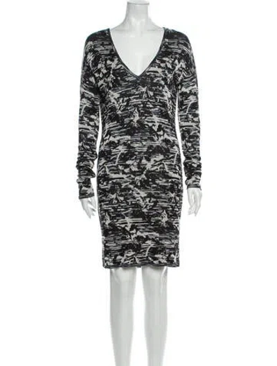 Pre-owned Matthew Williamson Printed Knee-length Dress In Multi
