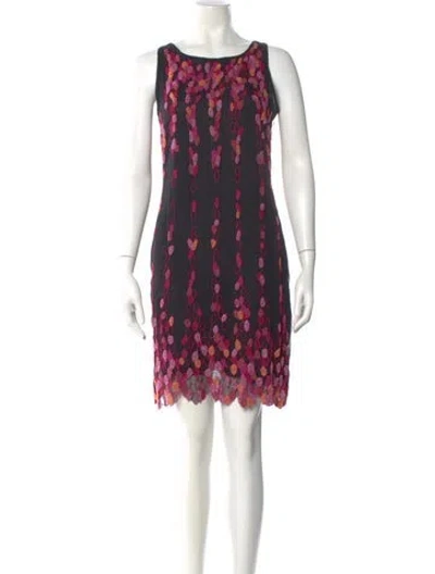 Pre-owned Matthew Williamson Silk Mini Dress In Multi