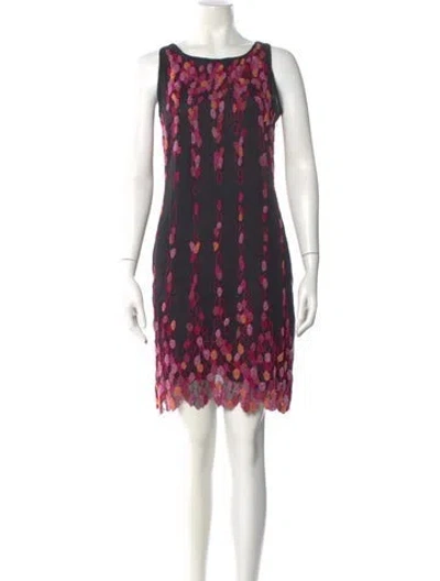 Pre-owned Matthew Williamson Silk Mini Dress In Multicolor
