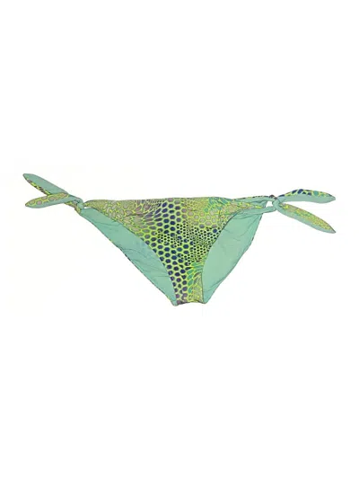 Pre-owned Matthew Williamson Swimsuit Bottoms In Green