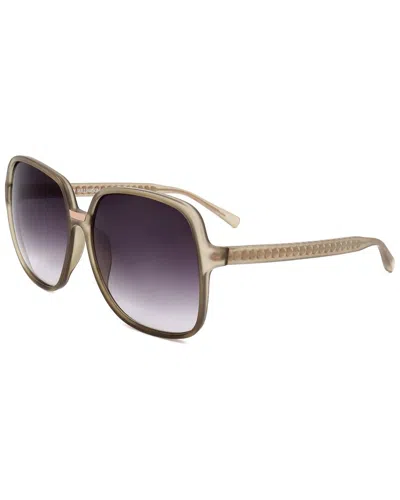 Matthew Williamson X Linda Farrow Matthew Williamson By Linda Farrow Unisex Mw66 60mm Sunglasses In Brown