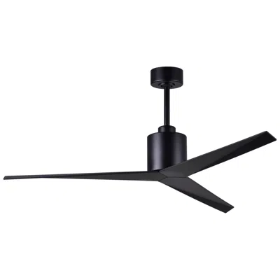Matthews Fan Company 56" Matthews Eliza Matte Black Ceiling Fan