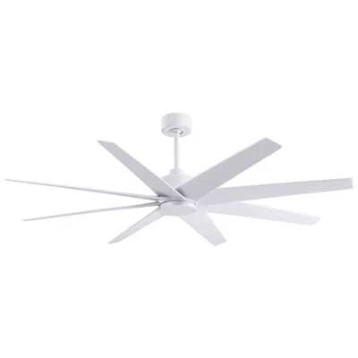 Matthews Fan Company 64" Matthews Ariella Matte White Ceiling Fan