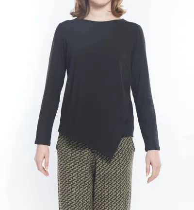 Matthildur Gymno Long Sleeve Top In Black