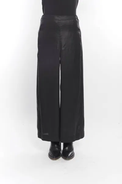 Matthildur Portico Wide Leg Pant In Black