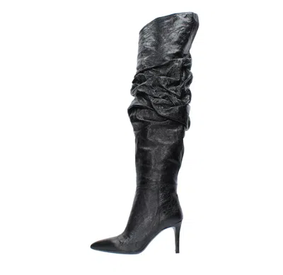 Mattia Capezzani Boots Black In Nero Neri E Grigi