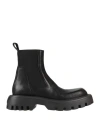 Mattia Capezzani Man Ankle Boots Black Size 9 Calfskin
