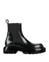 Mattia Capezzani Man Ankle Boots Black Size 9 Calfskin