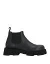Mattia Capezzani Man Ankle Boots Black Size 9 Calfskin In Black