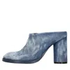 Mattia Capezzani Sandals Blue In Blu Blu E Verdi