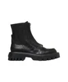 Mattia Capezzani Sophisticated Leather Ankle Boots With Zipper Closure In Black