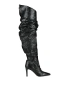 Mattia Capezzani Woman Boot Black Size 8 Leather In Black
