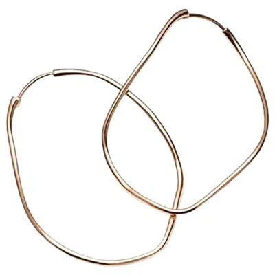 Pre-owned Mattioli Chips Earrings In Rose Gold In Red