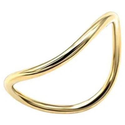 Pre-owned Mattioli Chips Ring In 18k Yellow Gold