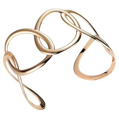 Pre-owned Mattioli Hiroko Cuff In Rose Gold In Red
