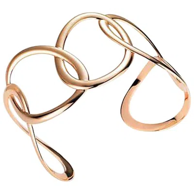 Pre-owned Mattioli Hiroko Cuff In Rose Gold In Red