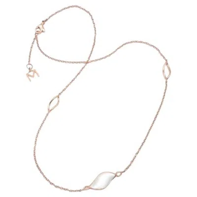 Pre-owned Mattioli Navettes Necklace In Multi