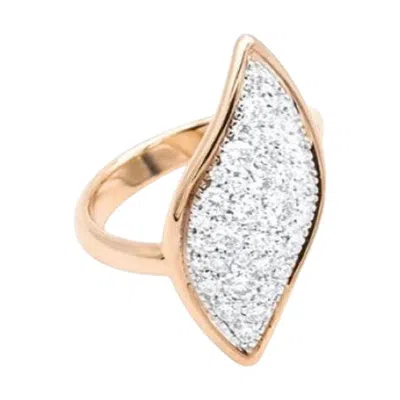 Pre-owned Mattioli Navettes Ring In Multi