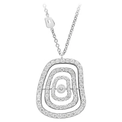 Pre-owned Mattioli Puzzle Diamonds In 18k White Gold And White Diamonds
