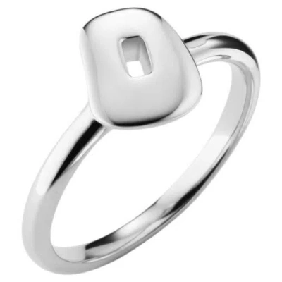 Pre-owned Mattioli Puzzle Ring In 18k White Gold