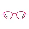 Matttew Apostrophe 1742 Rosa Fluo Glasses In Red