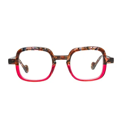 Matttew Brown Dominos Acetate Square Sunglasses In Multi